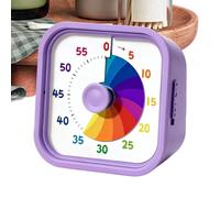 Kids Visual Timer - Silent Countdown | Rainbow Disk Time Management Tool