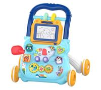 Kids Walker Toy, Walker with Wheels Sit to Stand Learning, Early Educational Child Activity Center for 1 to 3 Years Old, Promotes Motor Skills and Coordination, 15.75x12.6x15.94 inches