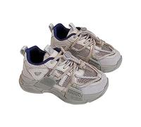 Kids Walking Shoes Fashion School Sneakers for Boys Girls Running Tennis Trainers Comfortable Lightweight Slip-On Athletic Sneakers