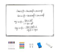 Kids Wall Mounted Writing Board, Magnetic White Board Dry Erase | Wall-Mounted Writing | for Men Women Home Bookroom Kitchen Bedroom