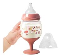 Kids Water Bottle, 180ml No Spill Drop-Resistant, Water Bottle Topper For, Lightweight Kid Training Waters Bottles For Drinking Breastmilk Training Weaning Travel Home Bedtime