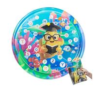 Kids Water Mat, Inflatable Water Matting, 11.02x9.45x0.79 inches Portable Sensory Activity Toys for Home, Learning, Beach, Daycare, Playdates, Birthday Fun, Outdoor and Indoor