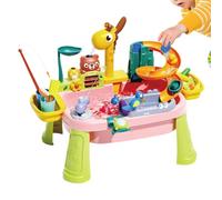 Kids Water Table, Giraffe Faucet Fishing Game Sets