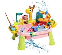 Kids Water Table Giraffe Faucet - Interactive Water Flow Toy