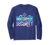 Kids WATERPARK SEGURITY Surfing Mermaid Vacation Trip Manga Larga