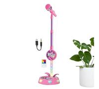 Kids Wireless Microphone - Adjustable Stand with Portable Singing Toy Set | Kids Karaoke Sing Music Microphone for Classroom Travel Playroom Daycare Party Birthday