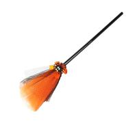 Kids Witch Broom, Costume Toy Prop, Girls Pretend Play, Lightweight Safe Design, Easy Grip, Cosplay Accessory for Trick orTreat Children Boys Haunted House Performance Festival