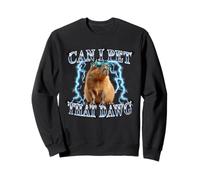 Kids Womens Girls Can I Pet That Dawg Meme Lover Capybara Sudadera