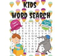 Kids word search: Fun Large Print Puzzles for Kids | Screen-Free Learning & Puzzle Fun | Educational Word Search Activity Book for Children | Easy & ... | Brain-Boosting Puzzles for Boys & Girls