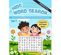 Kids' Word Search: Master 3, 4 and 5-Letter Words with Fun Word Search Puzzles (Bright Mind Series)