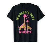 Kids Worlds Best Mom Tshirt I Love Mom Camiseta de regalo para mamá Camiseta