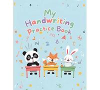 Kids Writing Practice Notebook - 120 Page Handwriting Workbook for Preschool & Kindergarten Students: 120 Pages of Wide Ruled Writing Paper for ... Learning to Improve Handwriting Skills