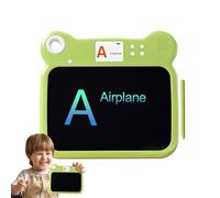 Kids Writing Tablet, Toddler Doodle Board, Colorful Drawing Pad, Screen Educational Toys, Reusable Sensory Learning Toy for Drawings, Preschool, Travel, Classroom, Home, 7.9x4.72x0.79 Inches
