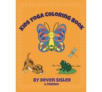 Kids Yoga Coloring Book