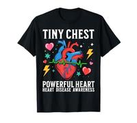 Kids Youth Heart Disease Awareness Support Gifts Heart CHD Camiseta