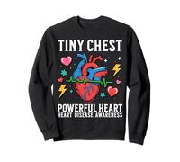 Kids Youth Heart Disease Awareness Support Gifts Heart CHD Sudadera