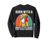 Kids Youth Heart Disease Awareness Support Gifts Heart CHD Sudadera
