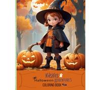 KidSkies Halloween Adventures: Costumes, Pumpkins, and Friendly Frights in a Whimsical Coloring Book for Kids