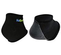 KidSole Gel Heel Strap for Kids with Heel Sensitivity from Severs Disease, Plantar Fasciitis. (Black)