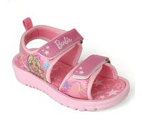 Kidsville Sandalias Barbie para niña con estampado rosa, Rosa, 4.5 anni