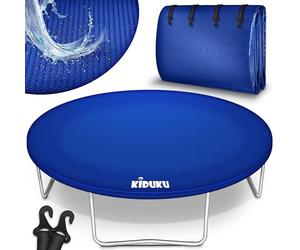 KIDUKU Funda Protectora para Cama Elástica 244-427 cm | Cubierta de Protección para Trampolín | Impermeable, Anti-Desgarros y Resistente a Rayos UVA