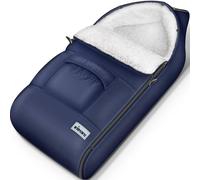 KIDUKU Saco de Invierno para Cochecito, Carrito | Saco Universal Térmico para Bebé, Silla de Paseo, Carro | Lavable | con Cremallera y Gran Bolsillo