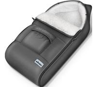 KIDUKU Saco de Invierno para Cochecito, Carrito | Saco Universal Térmico para Bebé, Silla de Paseo, Carro | Lavable | con Cremallera y Gran Bolsillo
