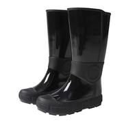 Kiduoua Botas De Agua Mujer Altas Impermeables Antideslizantes Zapatos para Jardín Zapatos de Trabajo de Cocina Zapatos de Trabajo Para Mujer -1