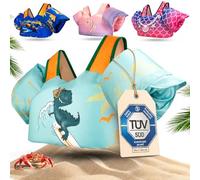 KIDVERSE Chaleco de natación para niños de 3 a 6 años - Calidad certificada - Ayuda a Flotar para niñas y niños - Aprendizaje en la Piscina - Chaleco Infantil para Piscina