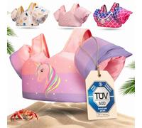 KIDVERSE Chaleco de natación para niños de 3 a 6 años - Calidad certificada - Ayuda a Flotar para niñas y niños - Aprendizaje en la Piscina - Chaleco Infantil para Piscina