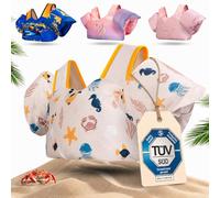 KIDVERSE Chaleco de natación para niños de 3 a 6 años - Calidad certificada - Ayuda a Flotar para niñas y niños - Aprendizaje en la Piscina - Chaleco Infantil para Piscina