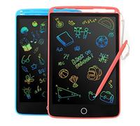 KIDWILL 2 Piezas Tableta de Escritura LCD para Niños 8,5 Pulgadas Tableta Gráfica Pantalla de Colores Doodle Scribbler Pad Aprendizaje Juguete Educativo Pizarras Mágicas para Niños Niñas 3-6 Años