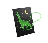 KIDYWOLF Kidyneon - Kit de decoración de pared luminosa dinosaurio