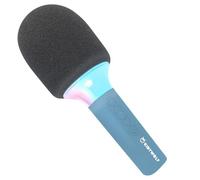 KIDYWOLF - Mikrofon Bluetooth mit Licht Blau