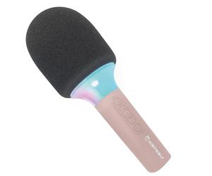 KIDYWOLF - Mikrofon Bluetooth mit Licht Rosa
