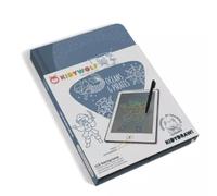 KIDYWOLF - Tableta de dibujo Mini: 8.2" LCD, 30 ilustraciones, 5 temas, Bloqueo de dibujo, Ligero y compacto, A partir de 4 aos