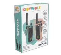 Kidywolf Kidytalk Nude/Green KIDYTALK-NC - Walkie-talkie (2 unidades)
