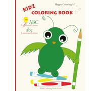 Kidz Coloring Book - AaBbCc: Uppercase and Lowercase Letters (Kidz Coloring Book Series)