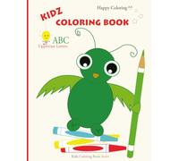 Kidz Coloring Book - ABC: Uppercase Letters (Kidz Coloring Book Series)