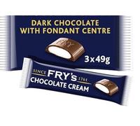 Kidzbuzz - 3 barras de chocolate con crema de Fry, paquete de 3 paquetes de 147 g, deliciosas y retorcidas cestas de regalo para cumpleaños, Navidad, Pascua