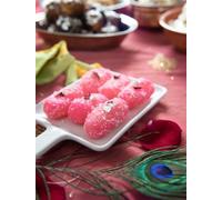 Kidzbuzz Festival Special Premium (rosa Chum Chum 400 g) Deliciosos dulces tradicionales indios para endulzar tu celebración, el mejor regalo para todas las ocasiones matrimonio, Diwali, Holi