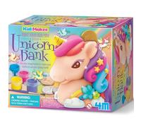 KidzMaker Paint Your Own Glitter Unicorn Bank