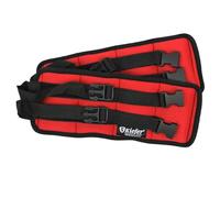 Kiefer Ankle/Wrist Weights Peso del Tobillo/muñeca, 1 par, 2.5 Libras. Cada uno, Rojo, Unisex, 1 Pair / 2.5 pounds Each