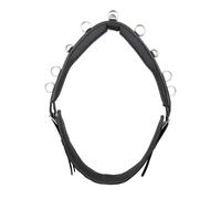 Kieffer Longiergurt Essentials Circle Negro - Para Vollblut Cincha de Lonje