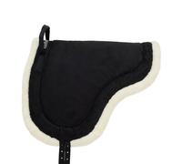 Kieffer Pasión Almohada de Caballo Fluffy Pad, Negro/Natural - Montar para Paseo