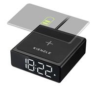 Kienzle Despertador Digital con Carga inalámbrica de 10 W y Dos alarmas