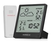 Kienzle Slim Estación meteorológica casa sensor exterior blanco