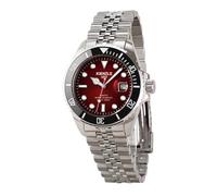 Kienzle TAUCHER Cuarzo 5 eslabones, burdeos, Moderno