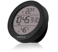 Kienzle Termómetro higrómetro digital redondo 1 unidad con reloj