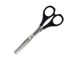 Kiepe 2113 Tijera profesional de entresacar 6 pulgadas con 21 dientes - Tijera de adelgazado de doble hoja en acero inoxidable, mango ergonómico de plástico, Made in Italy para salón y uso en casa